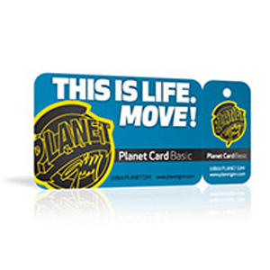 Plastic Loyalty Member Reward Combo Card