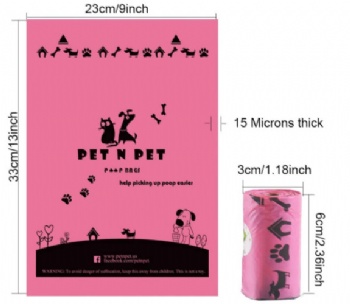 Customized Eco Friendly Biodegradable Outdoor Activity Dog Waste Bag