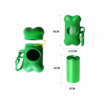 Premium Strong Custom Printed Biodegradable Dog Poop Bags Holder  Compostable Dog Waste Bags Dispenser