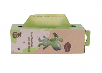 Green Dog Waste Pet Clean Up Bags