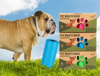 Custom Made Biodegradable Pet Waste Dog Poop Bag
