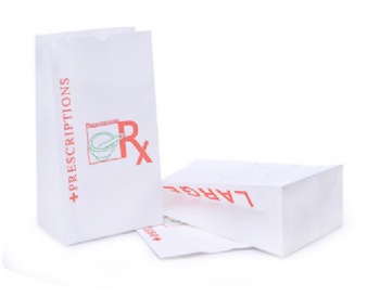 Disposable sickness paper bag