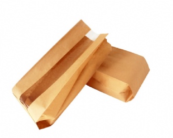 Brown Paper Bag For Bread Packaging