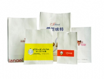 Food Grade Kraft Paper Packaging Bread Bag