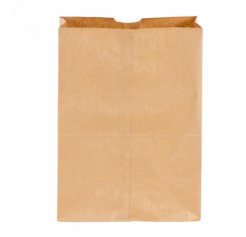 Brown Kraft Take Away Fast Food Packaging Paper Bag