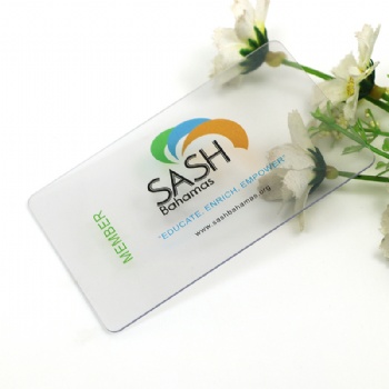 Advertising Business Card With HICO Magnetic Stripe