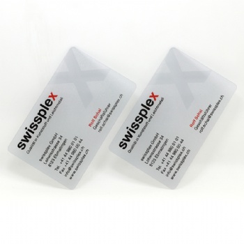 Advertising Business Card With HICO Magnetic Stripe