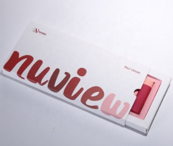 Custom design printing drawer type lipstick box